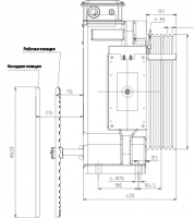 Лебедки лифтовые серии WJC-А (шкив 480/520 мм)