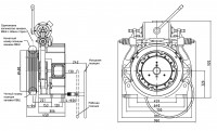 Лебедки лифтовые серии WTY1/SWTY1 (шкив 480 мм)